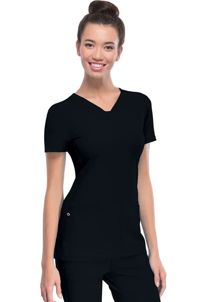 HeartSoul Pitter-Pat V-Neck 20710 in Black