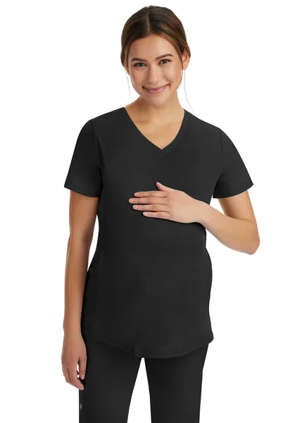 Healing Hands Works Mila Maternity Top 2510 in Black