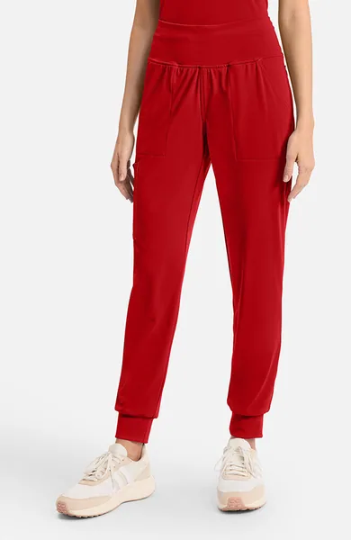 Cherokee Achieve 5 Pocket Jogger Pant CK033 in Red