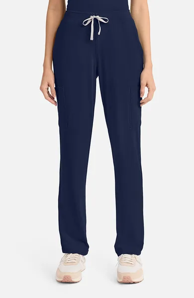 Cherokee Achieve 5 Pocket Straight Leg Pant Tall CK096T in Navy