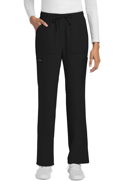 Cherokee Originals Ultra Mid Rise. Drawstring Pant CK272A in Black