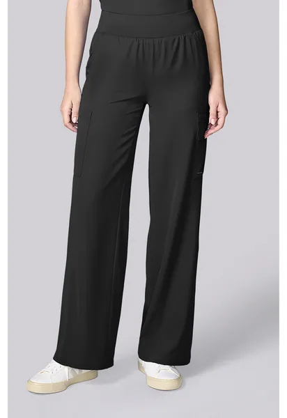 Healing Hands Works Wide Leg Pant HH00045 in Black