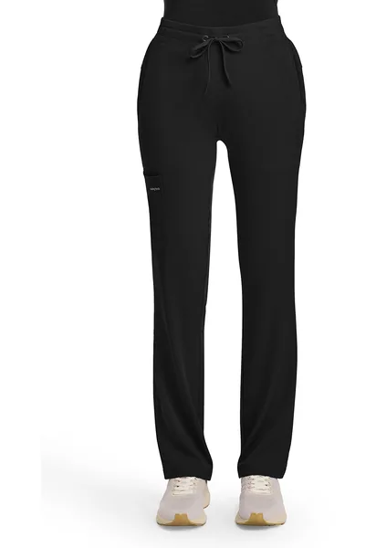 Healing Hands Works 5 Pocket Straight Leg Pant HH053 in Black