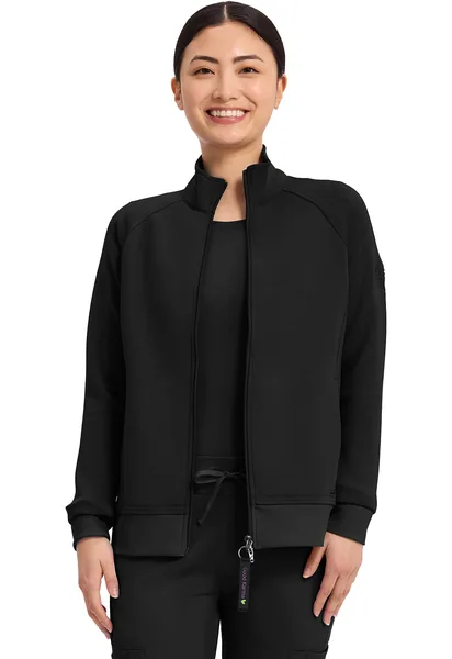 Healing Hands Karma Zip Jacket HH300F in Black