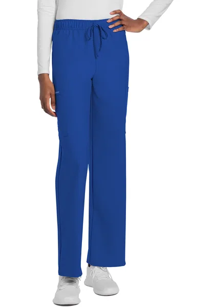Cherokee WW Originals Ultra Unisex Mid Rise Drawstring Pant CK280AS in Royal