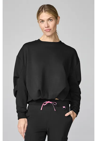 Med Couture Medcouture Lifestyle Pullover Bubble MC00002 in Black