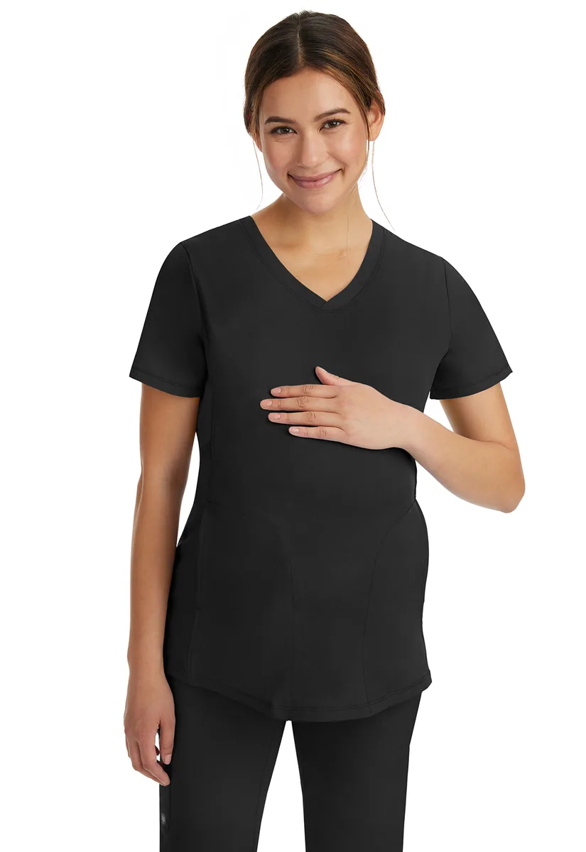 Healing Hands Works Mila Maternity Top 2510 in Black