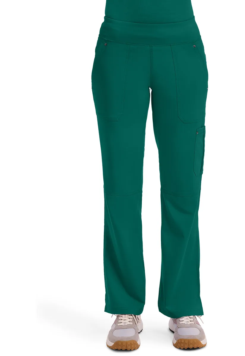 Healing Hands Yoga Tori Pant 9133T in Hunter Green