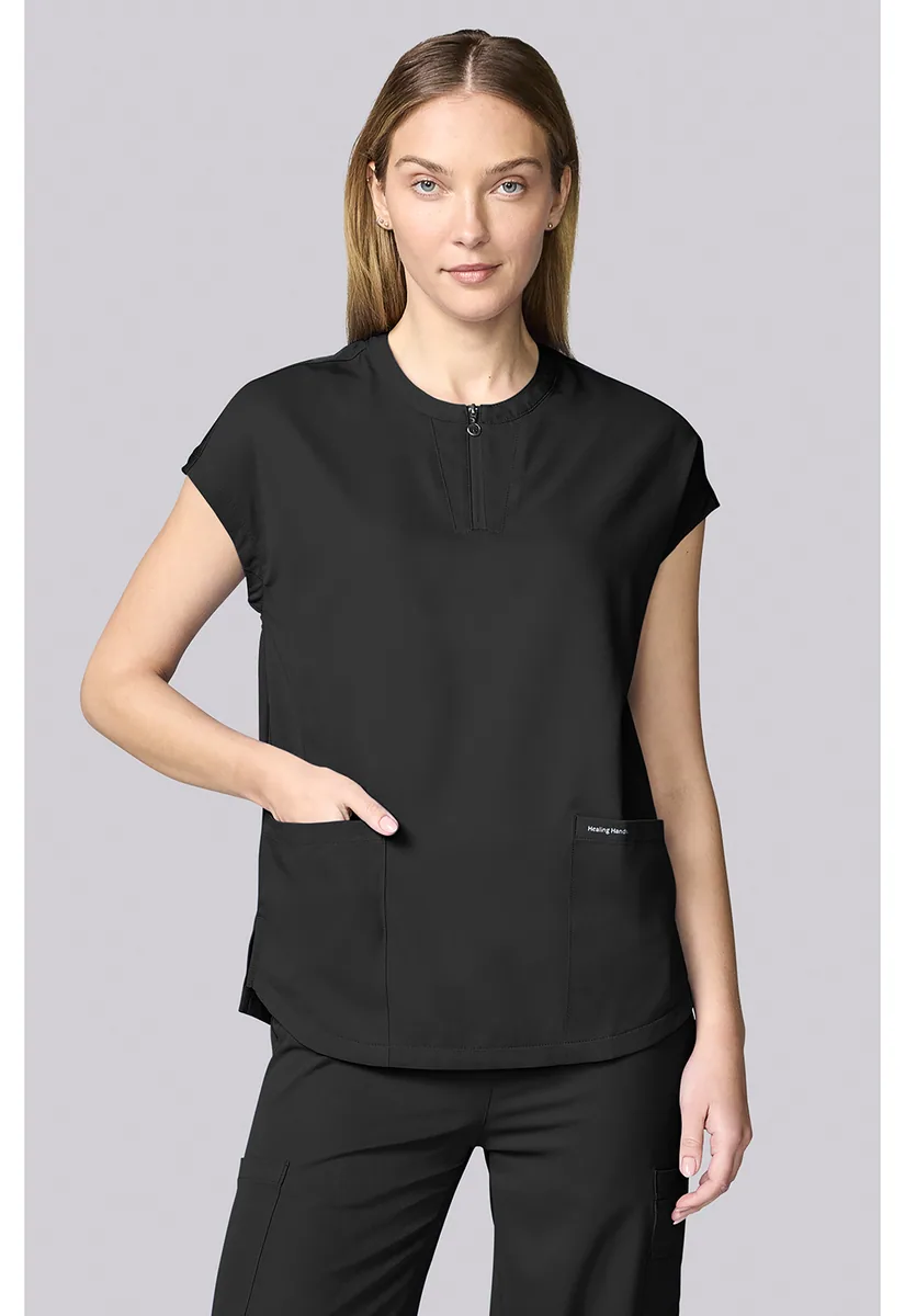 Healing Hands Works Dolman Top HH00050 in Black
